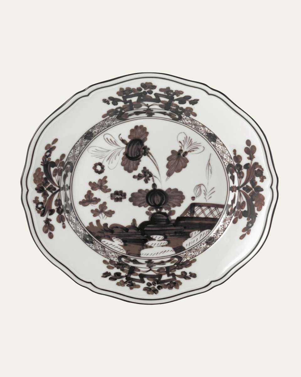 Antico Doccia Round Flat Platter
